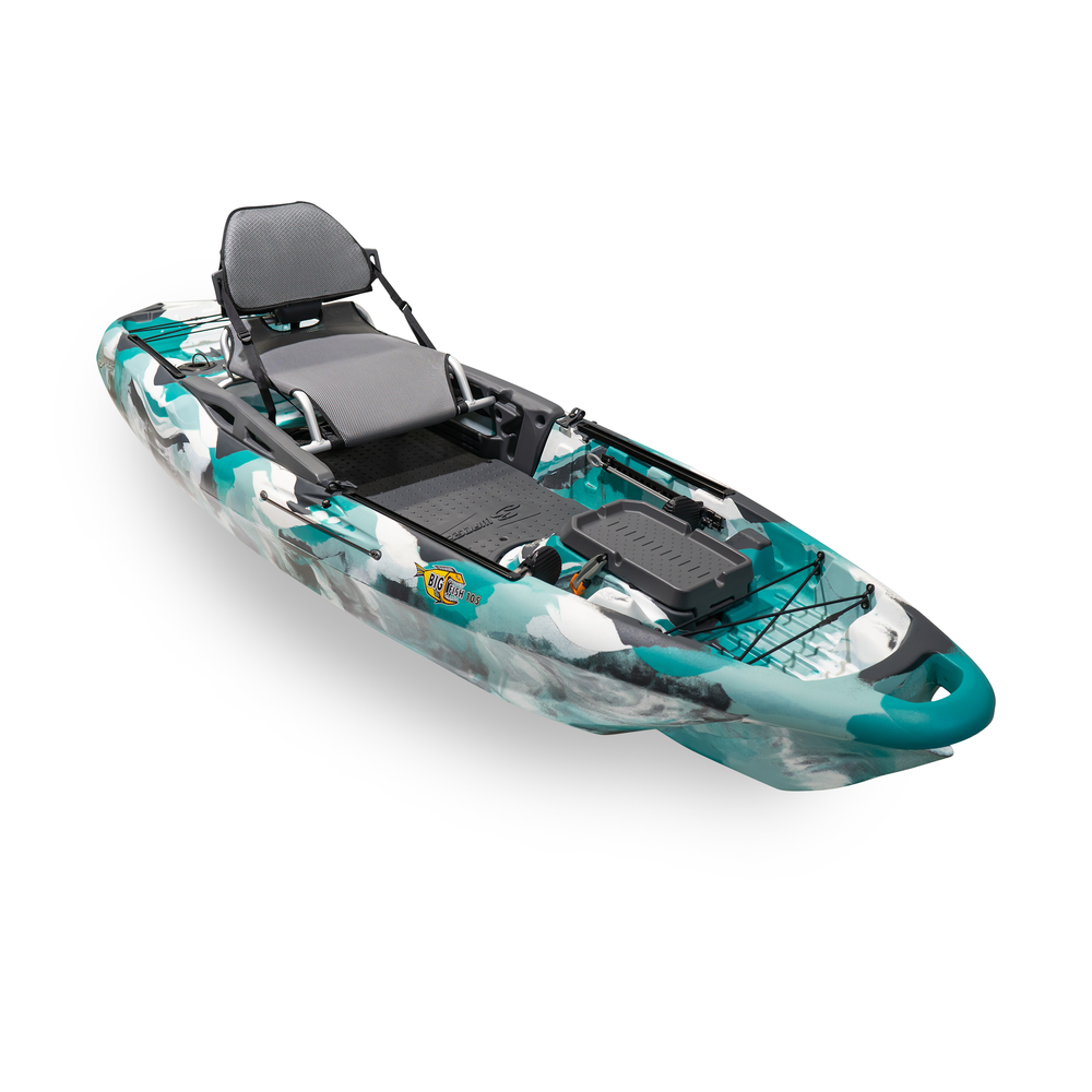 3 Waters Big Fish 105 Sit-On-Top Kayak - Terra Camo - Mahoney's Outfitters